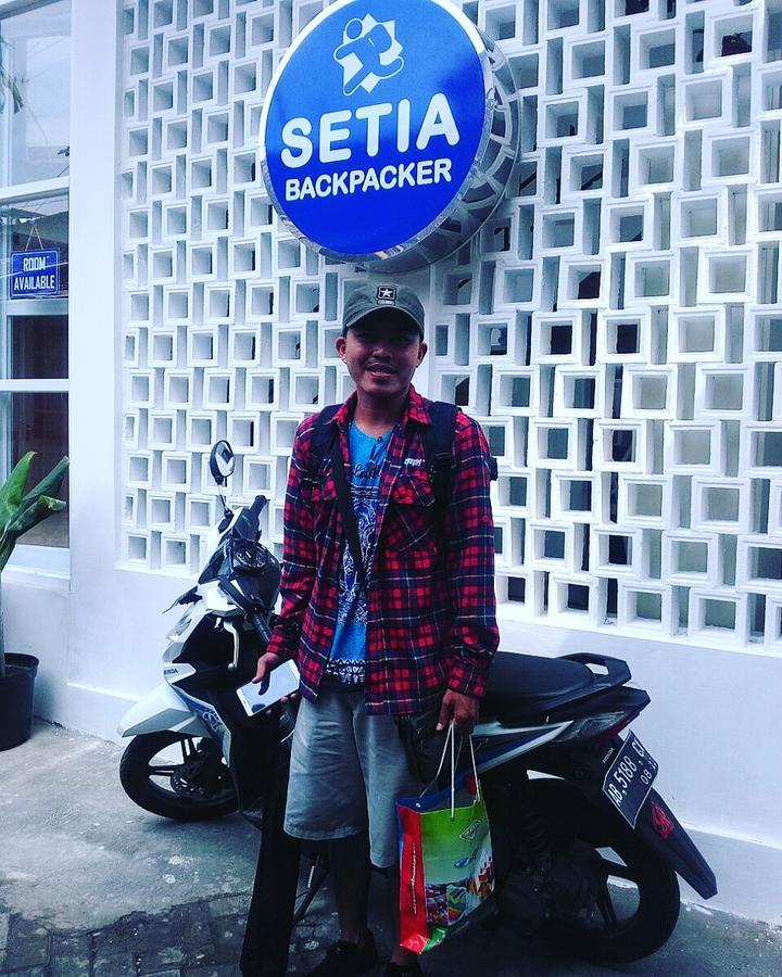 요그야카르타 Setia Backpacker 호스텔 외부 사진